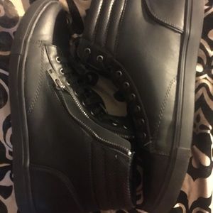 Black Steve Madden sneakers